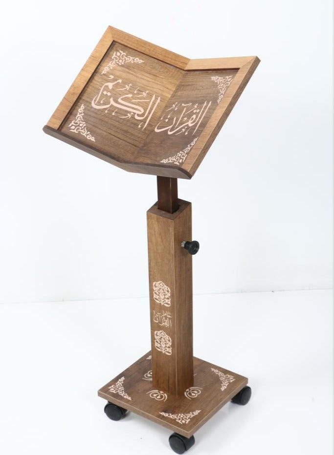 Holy Quran holder Stand - light in weight.  Large SIZE model MDF