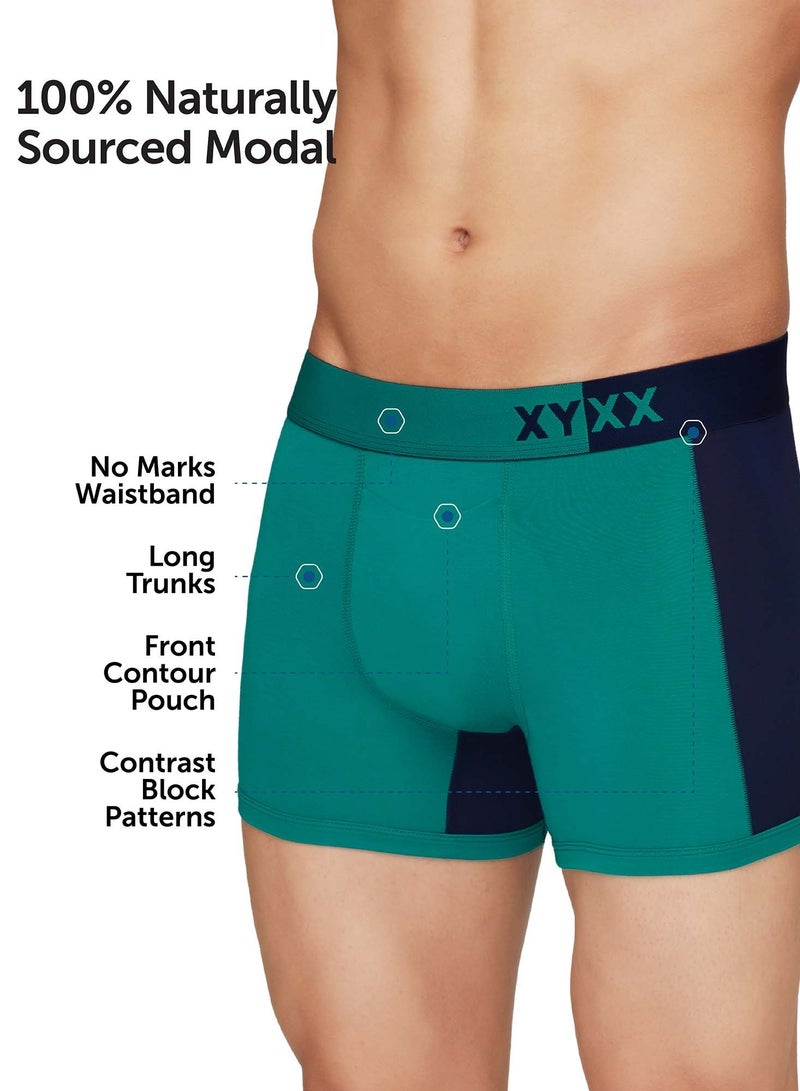 Pack of 3 Dualist Intellisoft Micro Modal Men Trunk