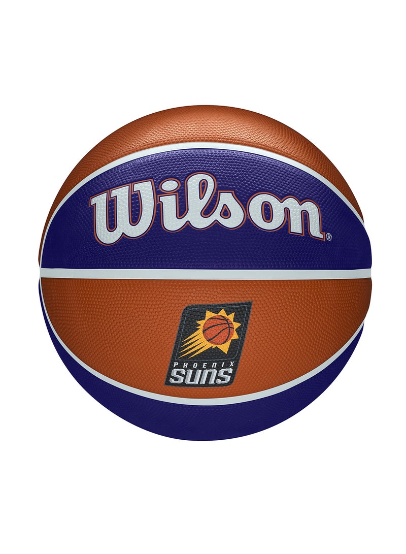 NBA Team Alliance Basketball Phoenix Suns - Size 7 for +12 years old and Adults - Blue/Orange