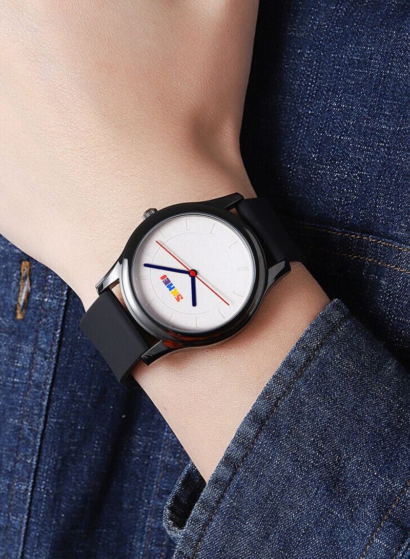 Unisex Kids Quartz Original Silicone Band Luminous Waterproof Simple Student Wristwatch - 1880