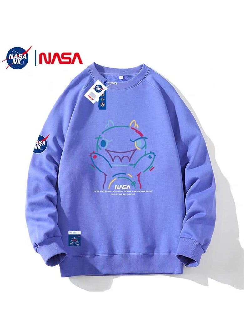 Long Sleeved New Spring And Autumn Round Neck Hoodie Loose Casual Clothes