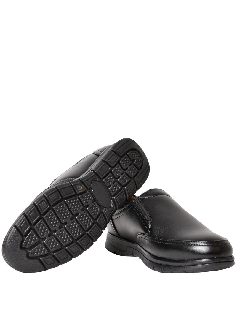 Mens Slip-On Formal Shoes Black