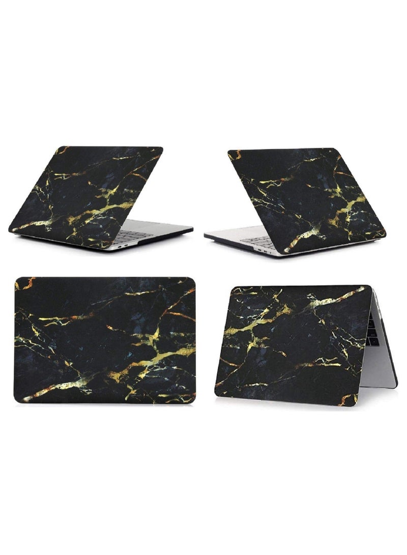 Hard Shell Case Cover with Screen Protector Compatible with MacBook New Pro 13