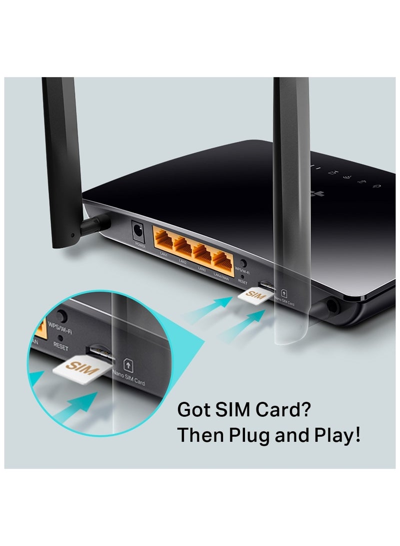 Archer MR402 AC1200 Wireless Dual Band 4G LTE Router