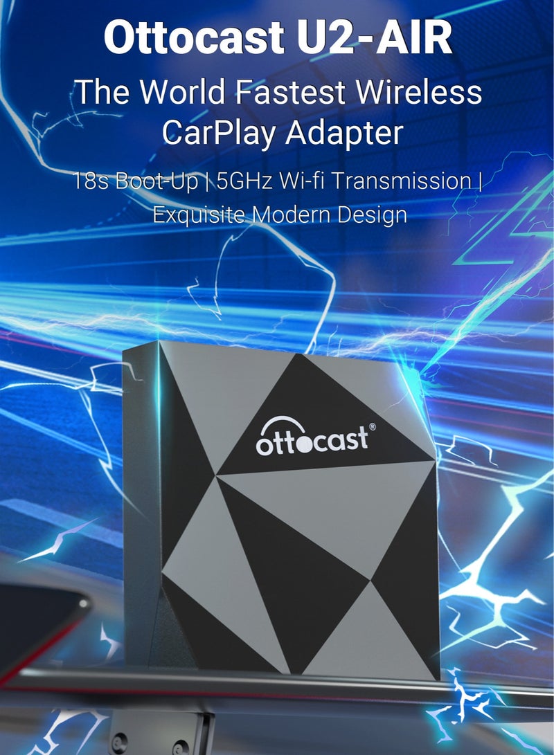 Wireless Carplay Box Wired to Wireless Carplay Module Interconnect Adapter