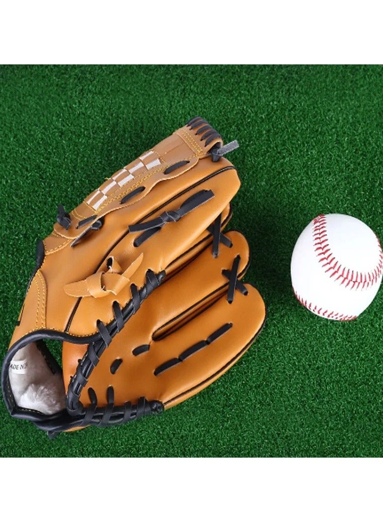 Outdoor Sport Baseball Glove Softball Practice Equipment Left Hand for Kids Adults Men Women Training