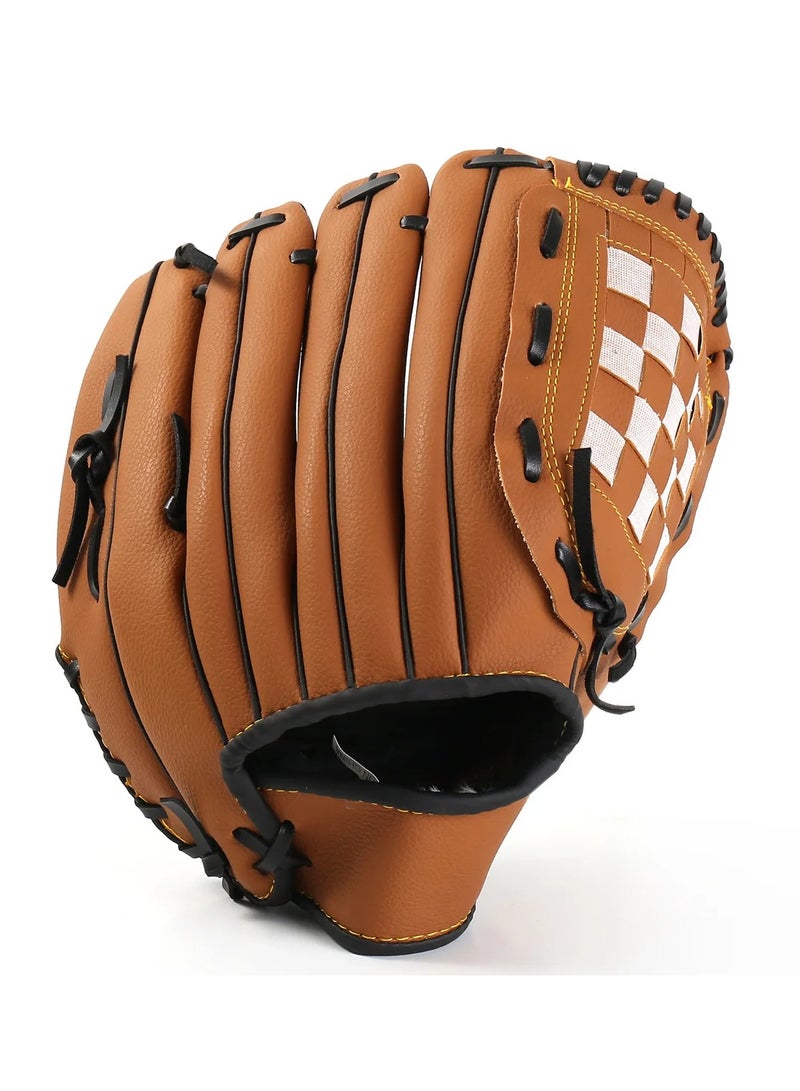 Outdoor Sport Baseball Glove Softball Practice Equipment Left Hand for Kids Adults Men Women Training