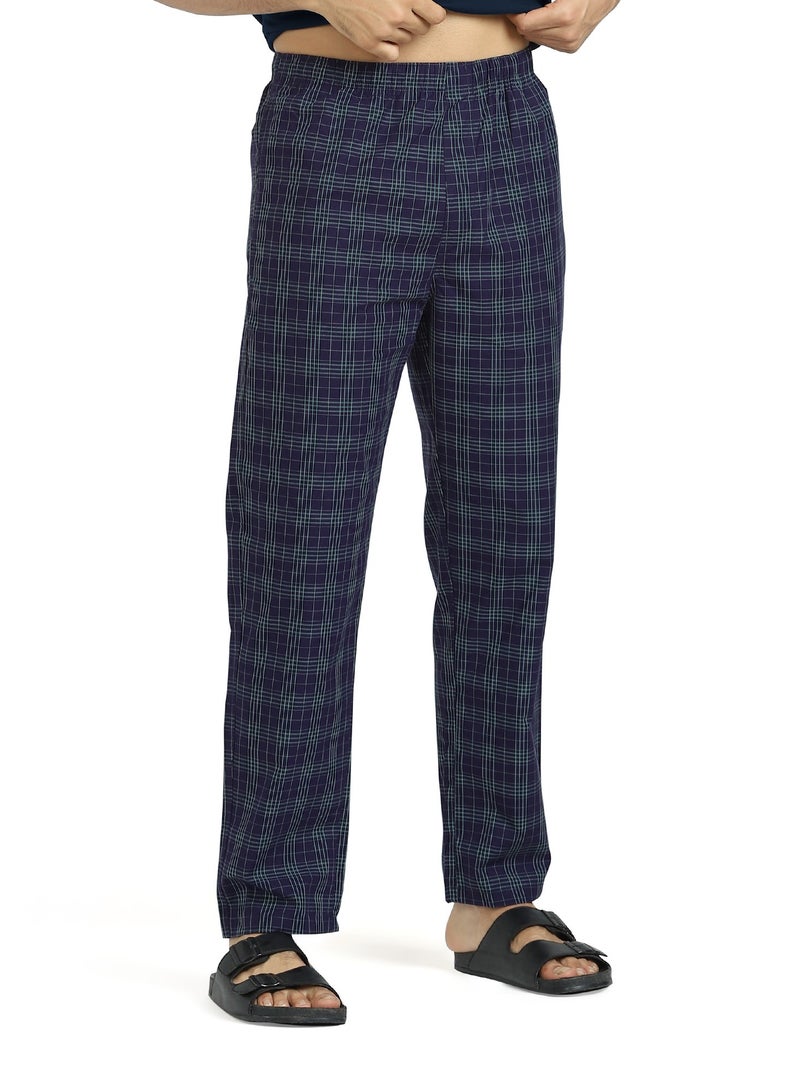 Combed Cotton Checks Men Pyjama