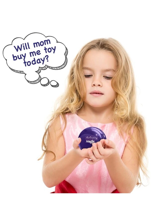 ArtCreativity Fortune Telling Magical Ball, Magic Fortune Teller Orb for Kids, Classic Question Answer Novelty Game for Indoor Fun, Best Birthday Gift for Boys and Girls