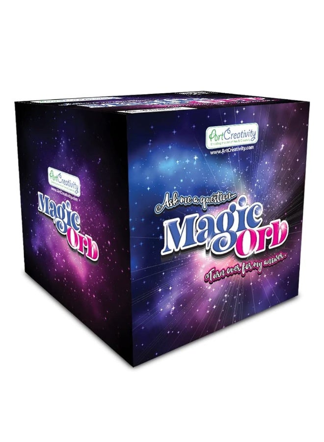 ArtCreativity Fortune Telling Magical Ball, Magic Fortune Teller Orb for Kids, Classic Question Answer Novelty Game for Indoor Fun, Best Birthday Gift for Boys and Girls