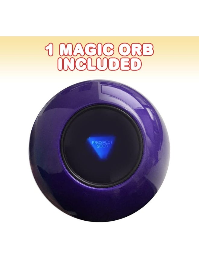 ArtCreativity Fortune Telling Magical Ball, Magic Fortune Teller Orb for Kids, Classic Question Answer Novelty Game for Indoor Fun, Best Birthday Gift for Boys and Girls