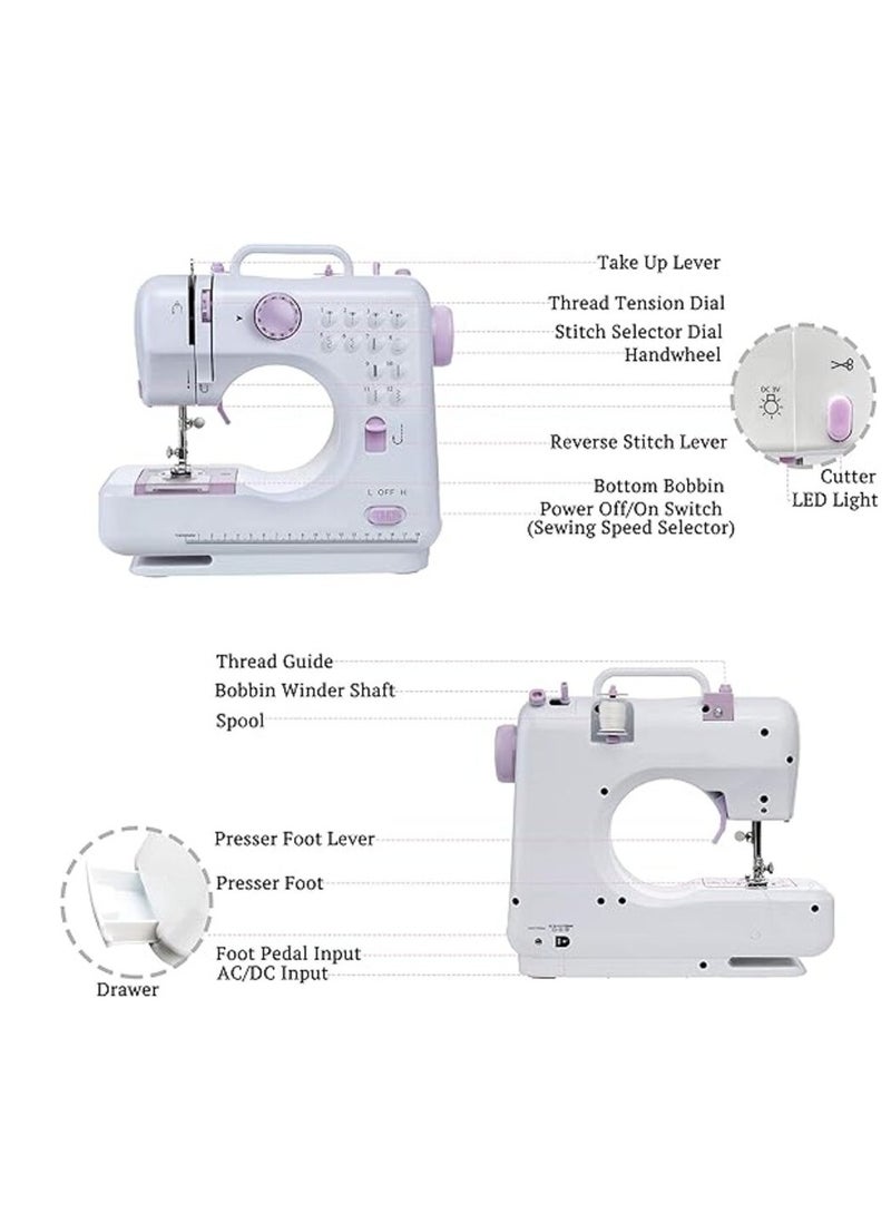 Multi-Functional Mini Household sewing machine