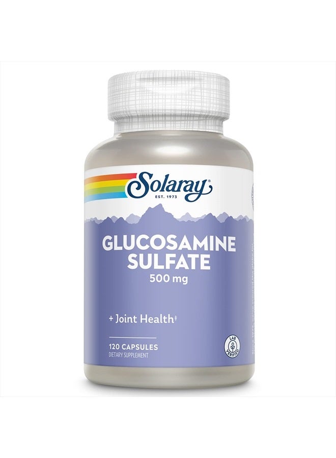 Glucosamine Sulfate 500 mg | Healthy Joint Flexibility & Resiliency Support (60 Serv, 120 CT)