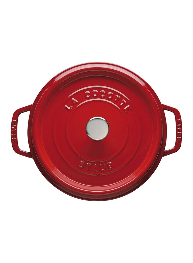 Round Shaped Casserole Dish Cherry 26cm