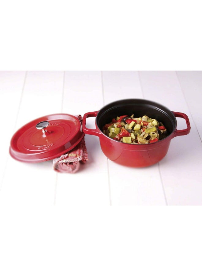 Round Shaped Casserole Dish Cherry 26cm