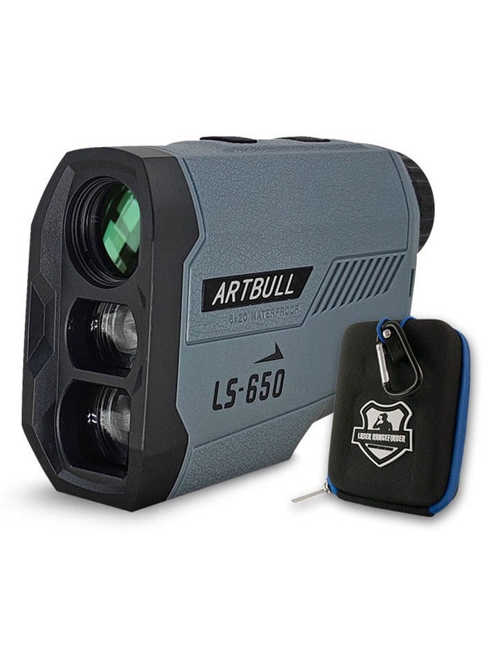 Outdoor golf laser rangefinder telescope 650 meters height measurement and angle measurement