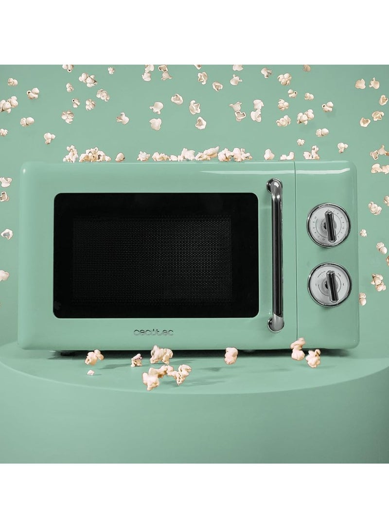 Microwave Proclean 3010 Retro Green - 20L, 700W Mechanical