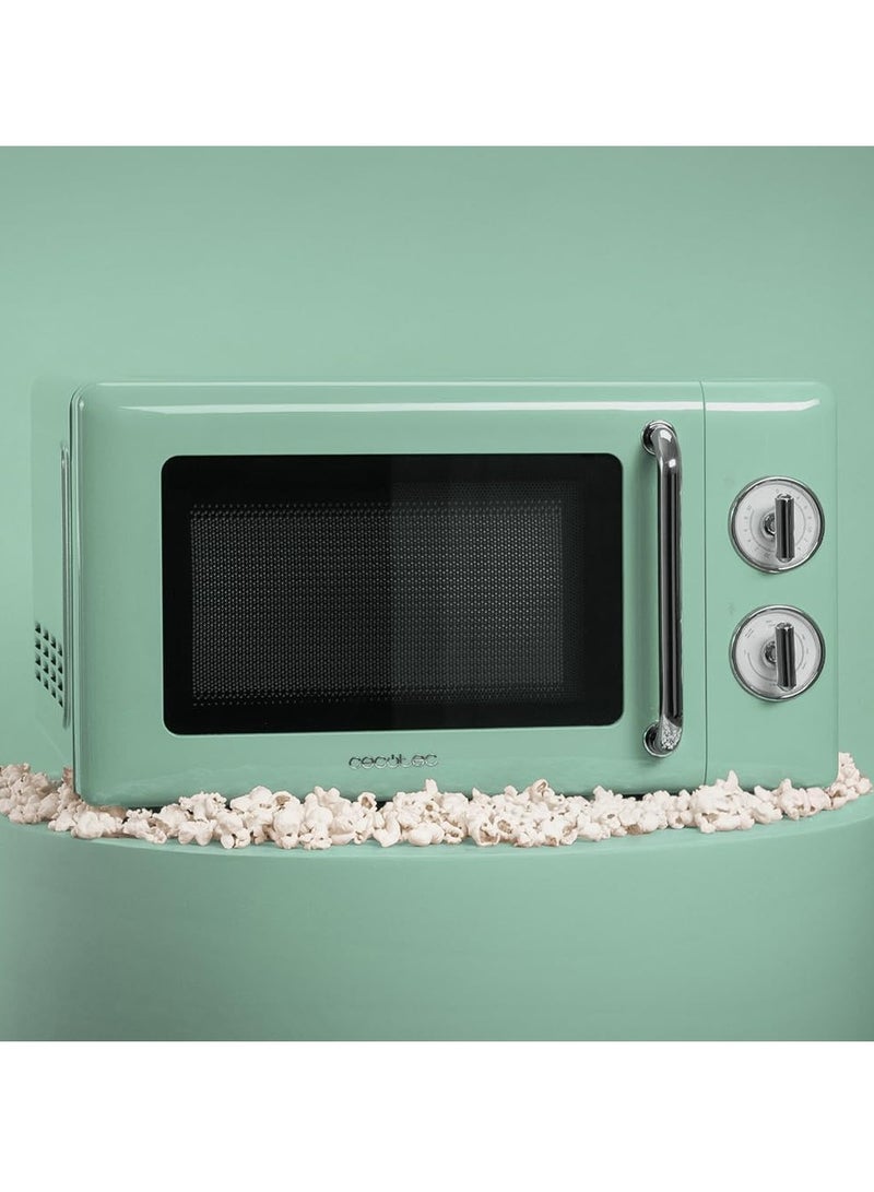 Microwave Proclean 3010 Retro Green - 20L, 700W Mechanical