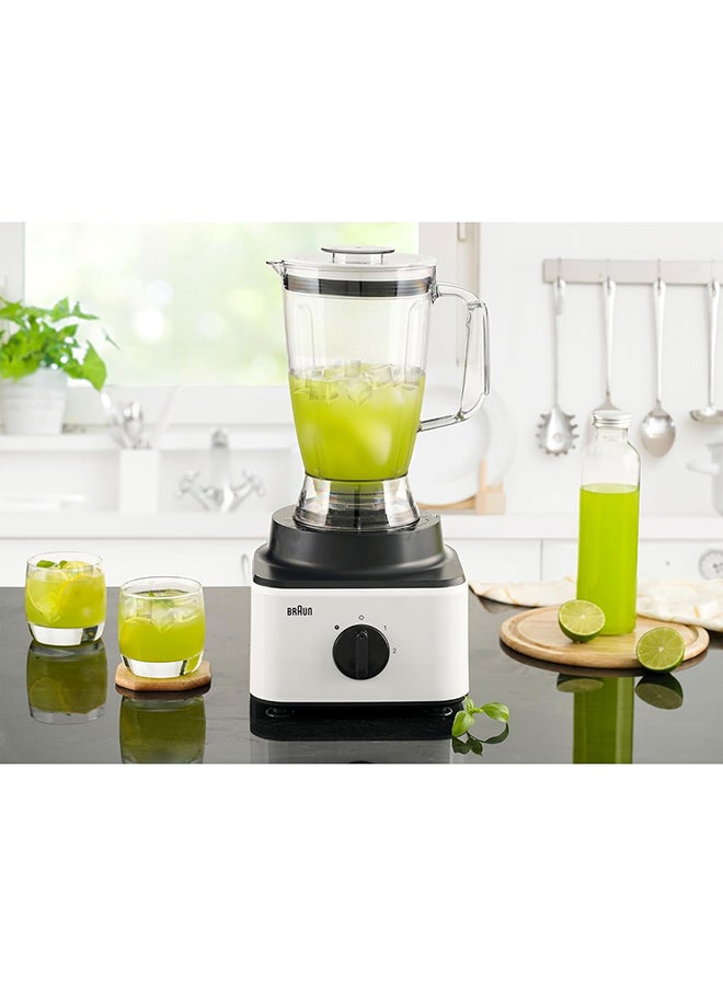 8-In-1 Food Processor System With 2 Speed Button And Pulse/Chop/Slice/Grate/Whisk/Puree 2.1 L 750 W FP0132WH White