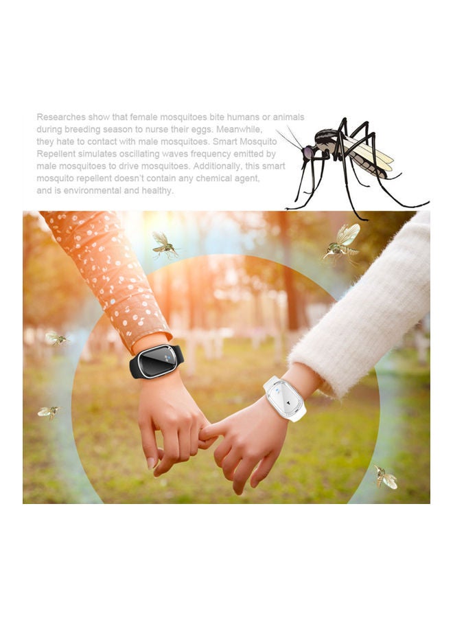 Waterproof Ultrasonic Mosquito Repellent Bracelet