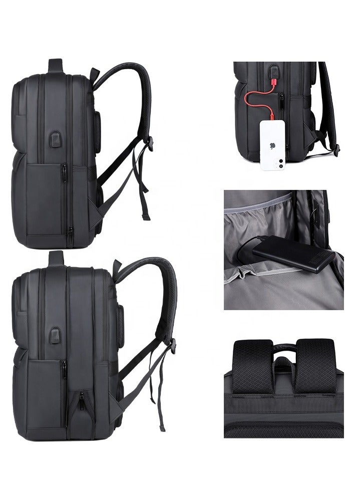 Skycare Sturdy Commuter Backpack for Work, 15.6 inch Laptop Bag for Men Women Working Business Traveling GYM