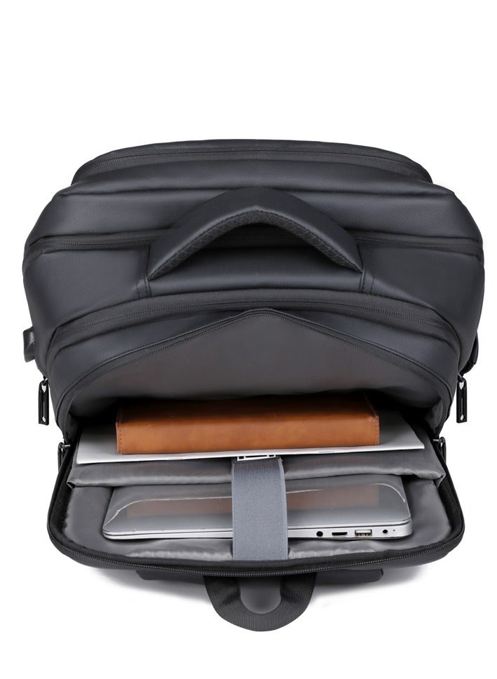 Skycare Sturdy Commuter Backpack for Work, 15.6 inch Laptop Bag for Men Women Working Business Traveling GYM