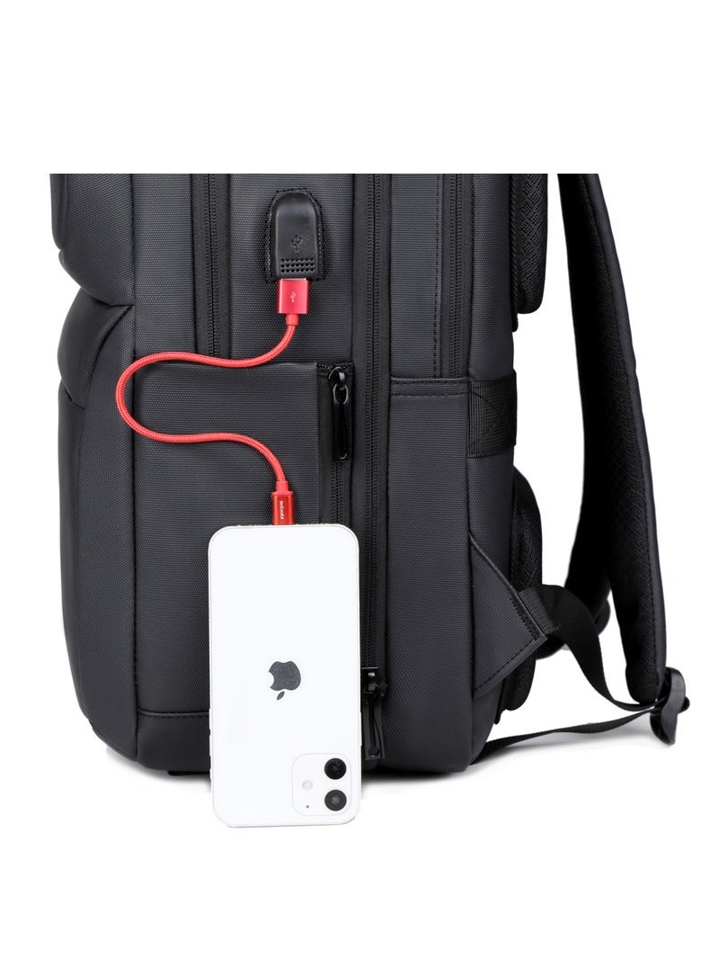 Skycare Sturdy Commuter Backpack for Work, 15.6 inch Laptop Bag for Men Women Working Business Traveling GYM