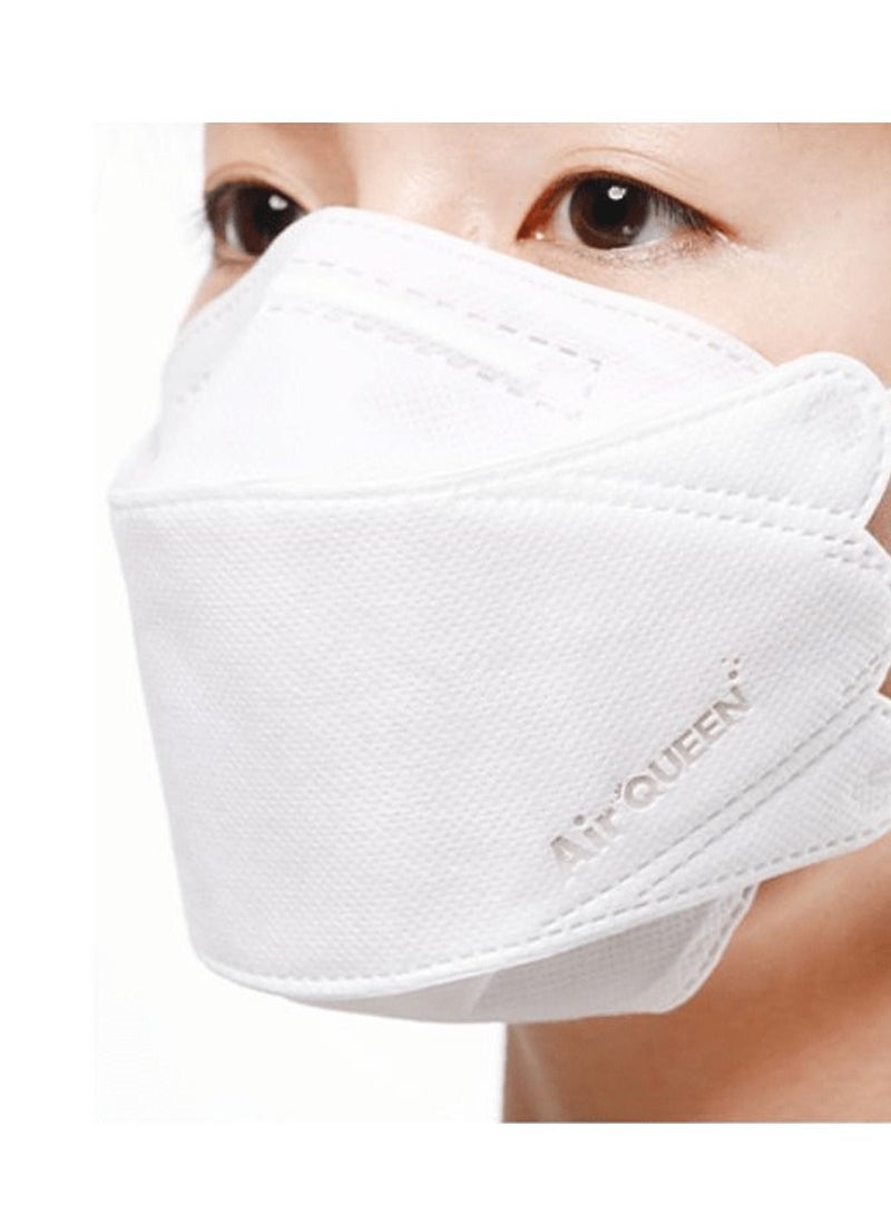 Pack Of 20 Pieces Nanofiber Filter Face Mask For Adults Face Mask White