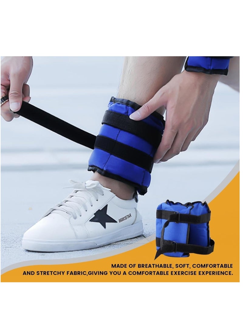 Spall Ankle And Wrist Weights Fully Adjustable Straps For Men Women Kids Weighted Ankle Finess Workout Walking Running Jogging Exercise Gym