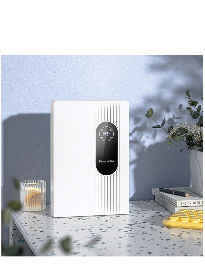 Dehumidifiers for Home, Small Dehumidifier for Room with Humidity Sensor, Customizable Humidity, Sleep Mode, Auto-off, Timer, Colorful Night Light, Quiet Portable Dehumidifiers for Bedroom, Bathroom