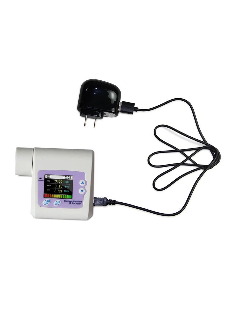 CONTEC SP10 Pulmonary Function Lung Volume Check Spirometer, USB PC Software