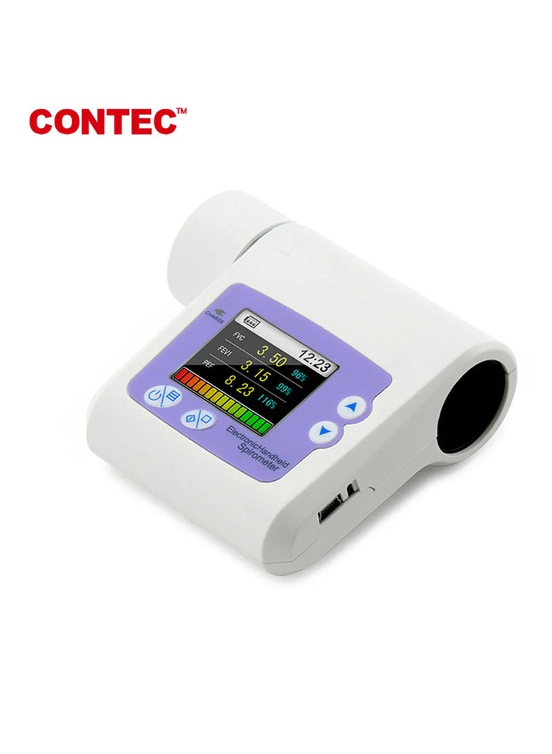 CONTEC SP10 Pulmonary Function Lung Volume Check Spirometer, USB PC Software