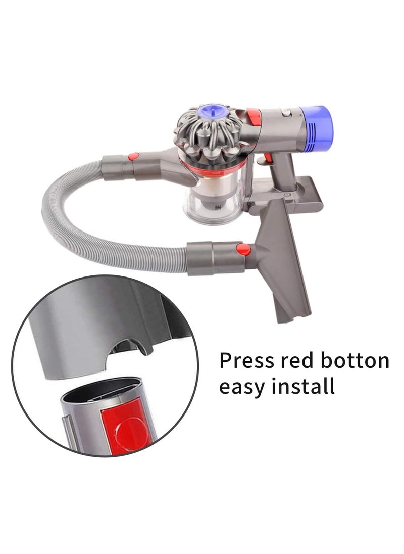 Vacuum Cleaner Attachment Kit, Soft Bristle Dust Removal Brush Traceless Dust Brush, Vacuum Cleaner Accessories for Dyson V7 V8 V10 V11 V12 V15, 6 Pcs Vacuum Cleaner Brush Tools