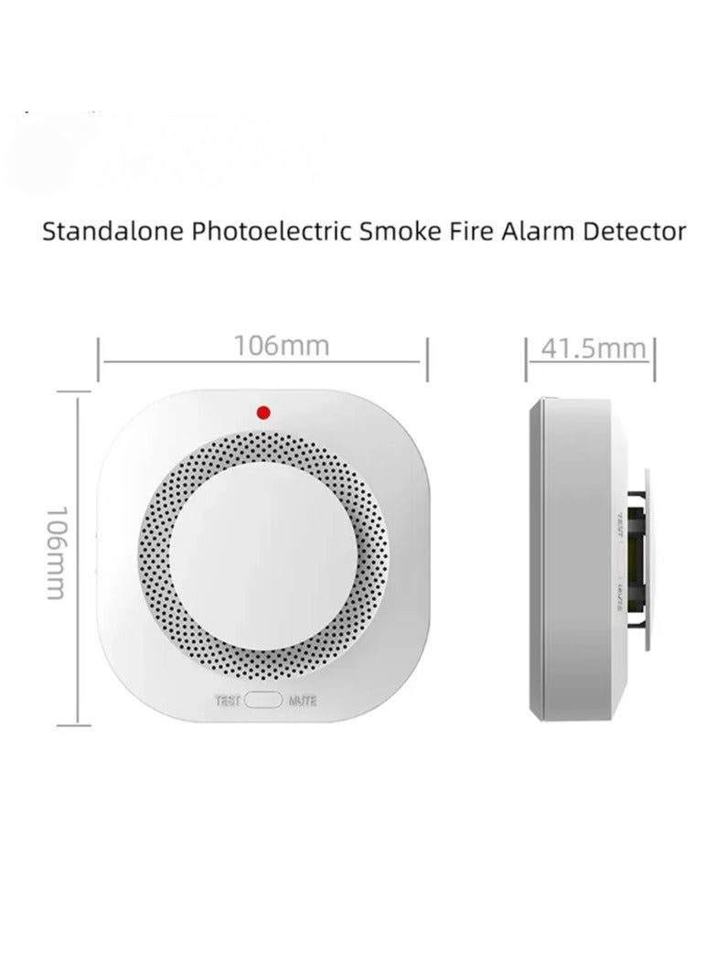 Tuya Smart WiFi  Smoke Detector Home Security Safety Prevention Smoke Sensor Sound Alarm Work With Alexa Google Home