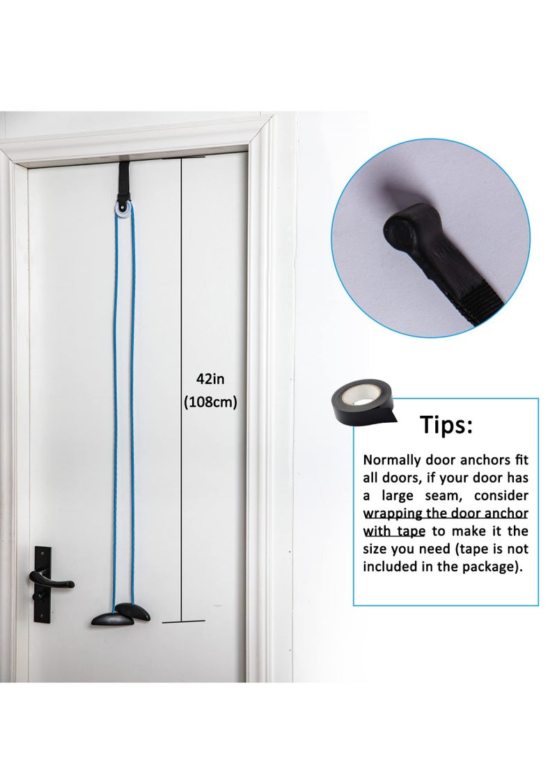 Shoulder Pulley System for Physical Therapy - Over Door Rehab Exerciser to Relieve Pain and Enhance Recovery from Frozen Shoulder and Surgery, Improve Flexibility and Mobility