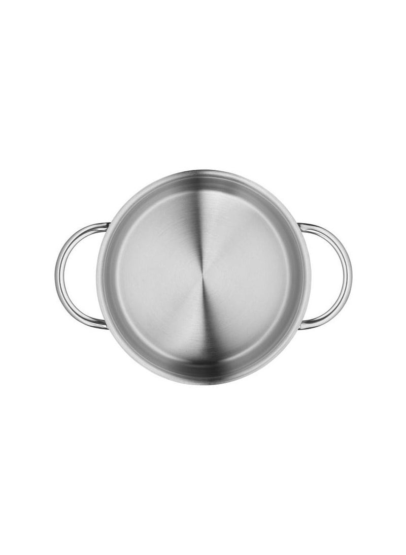 Stainless Steel Mini Casserole 16Cm Cookware Metal Lid