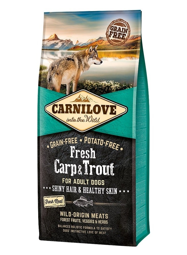 Carnilove Fresh Carp & Trout for Adult Dogs dry food12kg