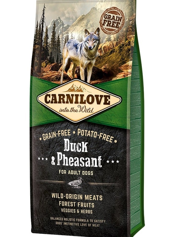 Carnilove Duck & Pheasant for Adult Dogs 12kg