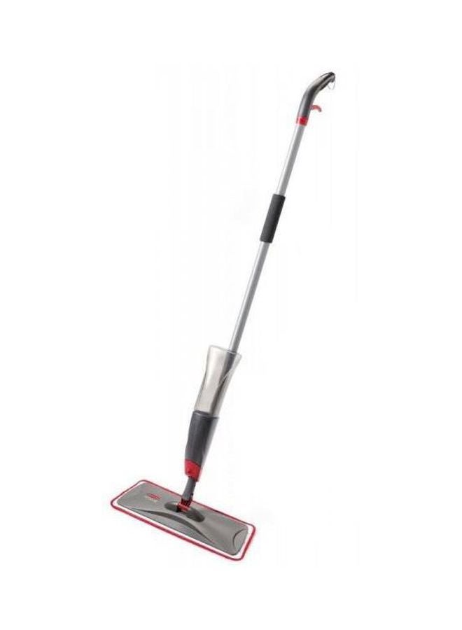 Floor Spray Mop Grey/Red/Silver