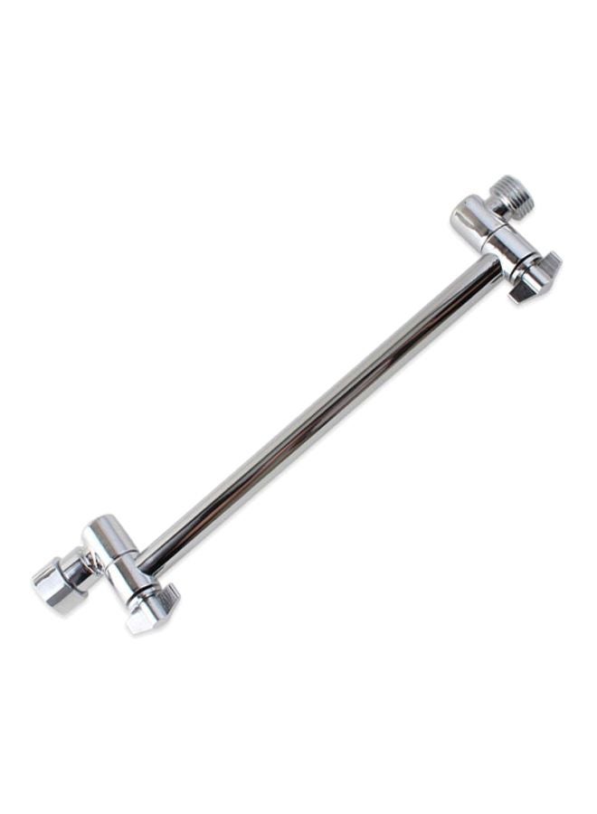 Shower Arm Extension with Lock Joint Silver 27 x 3 x 7cm