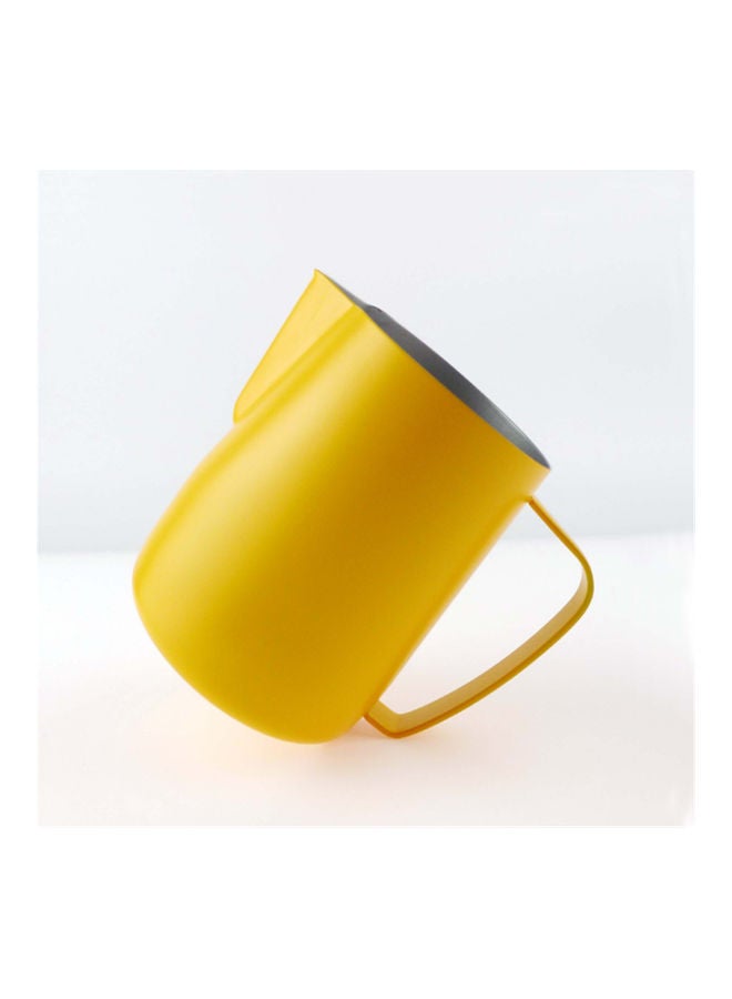 Milk Frothing Pitcher Yellow 350ml