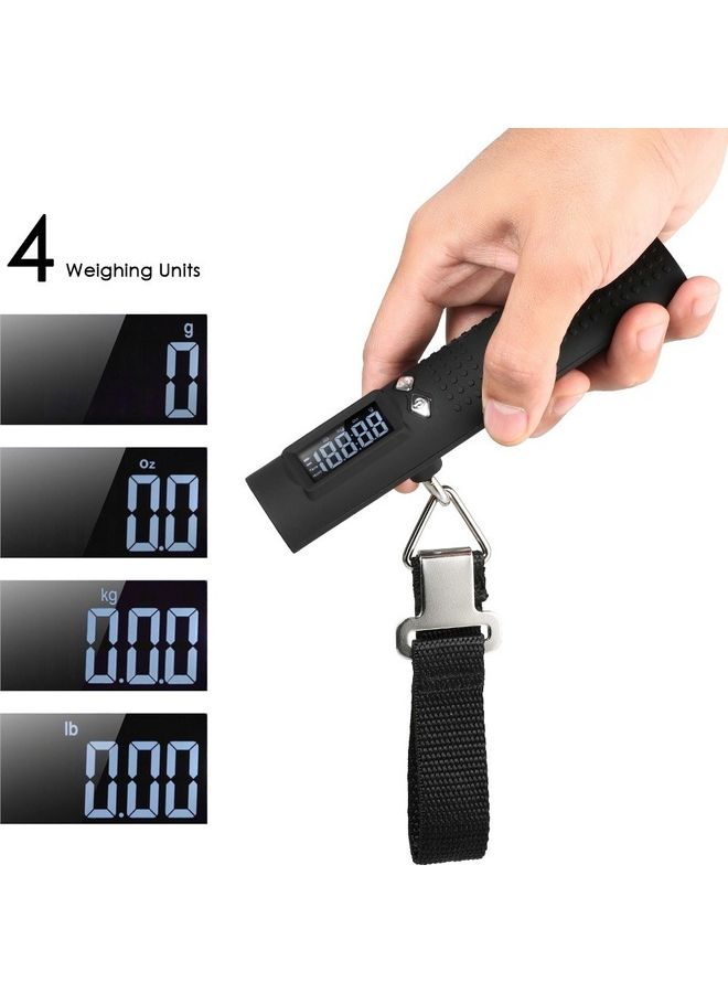 Portable Digital Luggage Scale H23900 Black/White