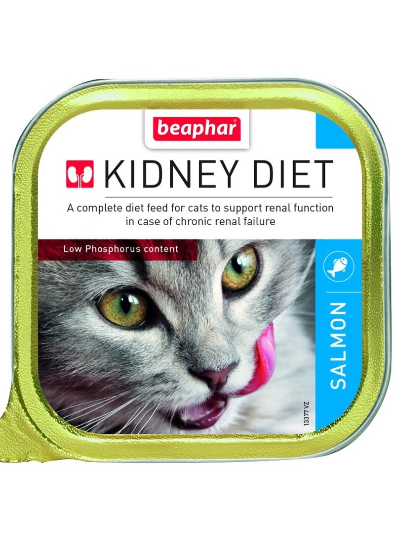 beaphar WET FOOD - Kidney/Renal Diet Salmon(16pcs x 100g