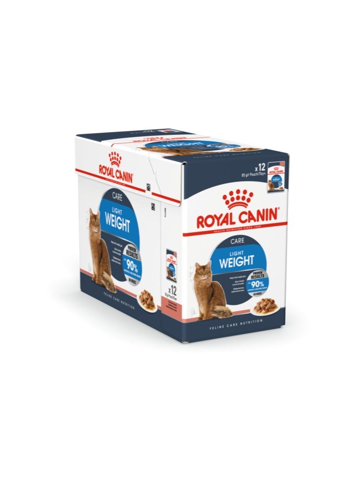 Royal Canin, Light Weight Care - 1box in 12pcs x 85g - For Cat wet food