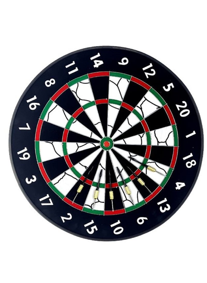 18-Inch Flocking Dartboard Set 1 Board With 6 Pcs Dart Pin