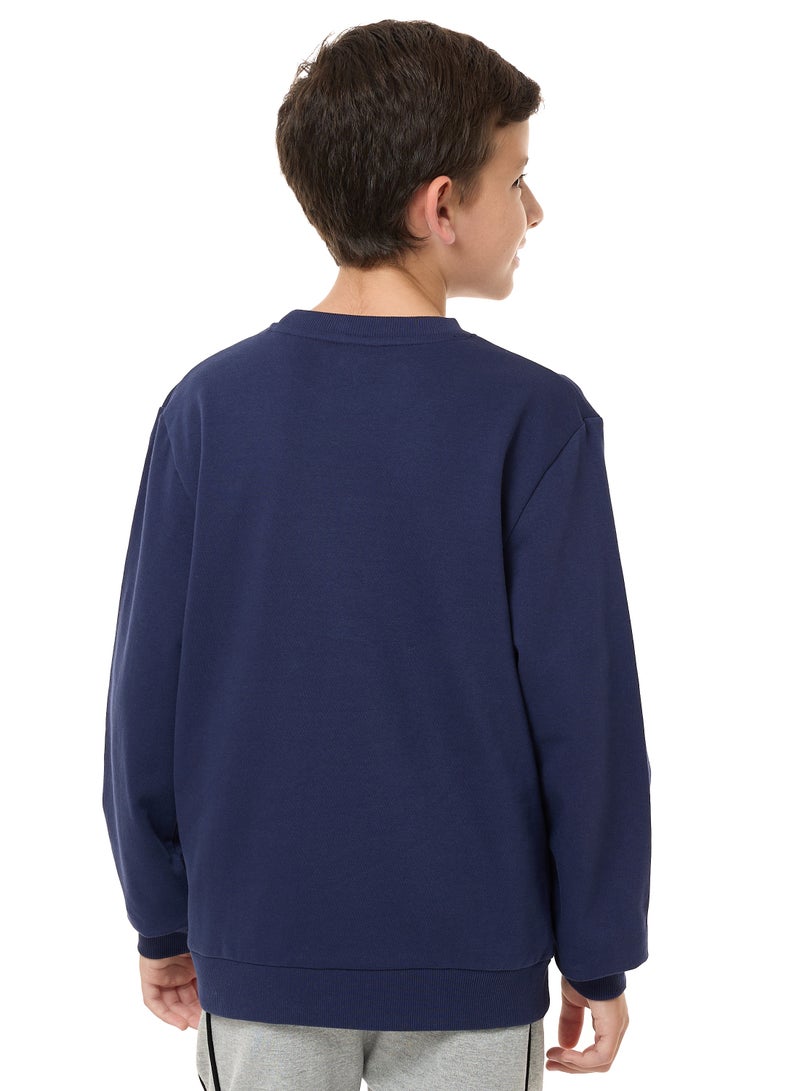 Boys' Sweatshirt  (8-14yrs) Navy