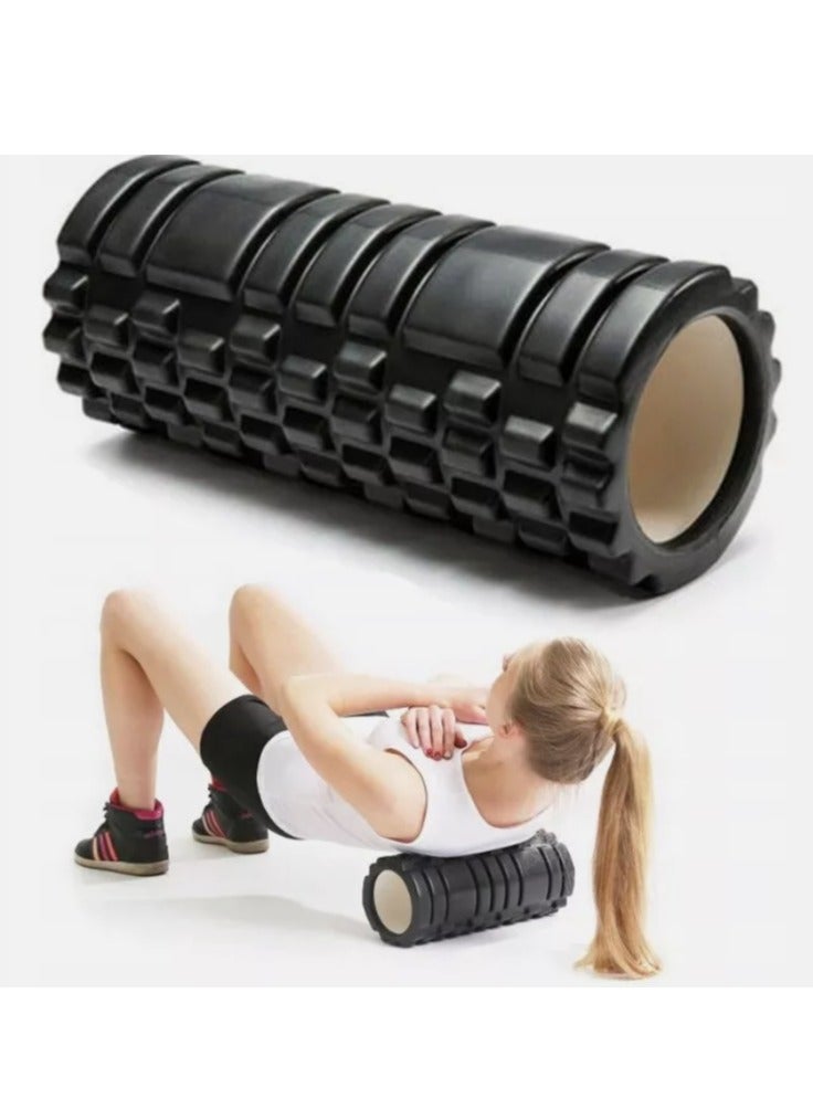 Large Size Foam Roller Massage EVA Muscle Relaxation Massager Hollow Foam Column Roller For Gym Pilates Yoga Fitness Equipment 45X14CM