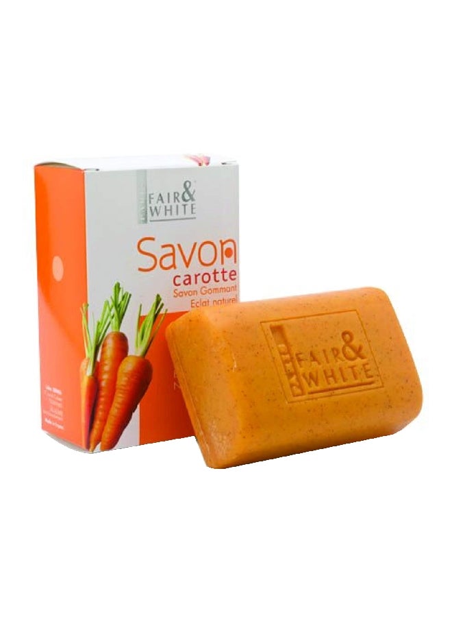 Carrot Exfoliating Soap Orange 200grams