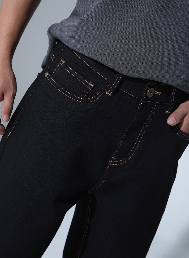Men Black Jeans - Classic Everyday Wear