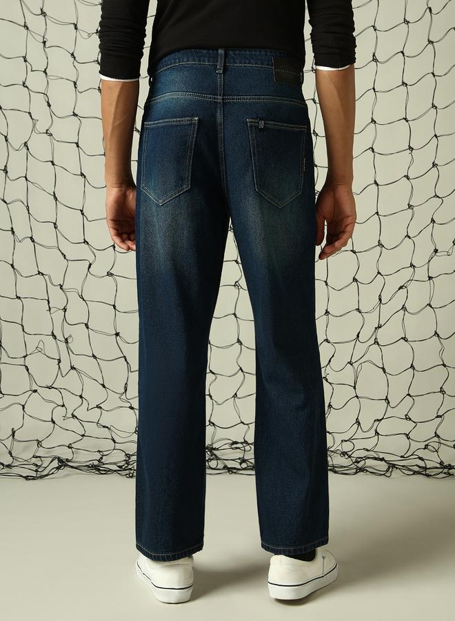 Men Indigo Jeans - Loose Fit Stylish and Comfortable